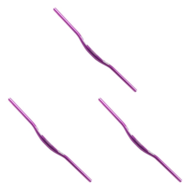 Youkk Premium Mountain Bike Handlebar 8mm DH High Rise Bar Excellent Performance Purple 3Set