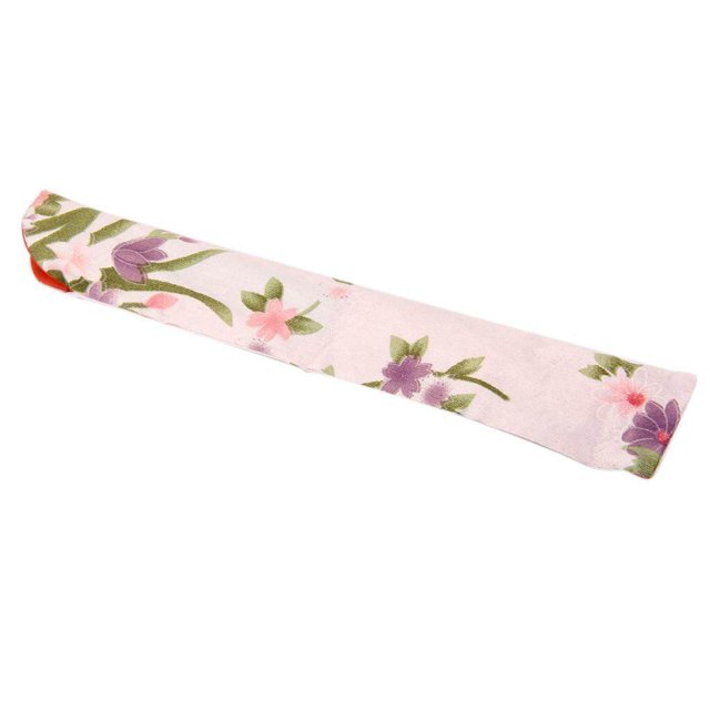 ziyahi Chinese Hand Pocket Fan Bag Holder Silk Protector Pouch Gift Wedding Favour