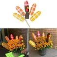 thumbnail image 2 of YIEMEEN Thanksgiving Turkey Flower Decor Home Garden Flower Planter Insert Arrangements Turkey Decoration, 2 of 11
