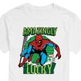thumbnail image 3 of Marvel Spider-Man - St. Patrick's Day Amazingly Lucky - Men's Short Sleeve Graphic T-Shirt, 3 of 5