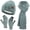 Green-1, variant on FZ FANTASTIC ZONE Womens Winter Warm Knit Beanie Hat Touchscreen Gloves Long Scarf Set with Fleece Lined Skull Caps Neck Scarves for Women Men,Black