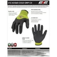 thumbnail image 5 of 212 Performance AXCGC5-88-010 AX360 Seamless Nitrile-dipped Cut Resistant Cold Weather Hi-Viz Gloves (EN Level 5), Large, 5 of 6
