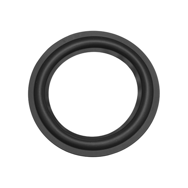 Unique Bargains 5' 5 inch Speaker Rubber Edge Surround Rings Replacement Part for Speaker Repair or DIY