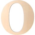thumbnail image 1 of 30cm Blank Wooden Letters Unfinished Wood Slices Sign Board for Home Sign Wall Decor DIY Craft Projects (O), 1 of 5