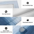 thumbnail image 6 of Blue Ombre Outdoor Rug for Patio/Deck/Porch, Non-Slip Large Area Rug 3 x 5 Ft, Modern Abstract Art Ocean Oil Painting Indoor Outdoor Rugs Washable Area Rugs, Reversible Camping Rug Carpet Runner, 6 of 8