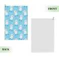 thumbnail image 6 of Golf Towels for Golf Bags For Men Women - Skating Poodle Fun 24x16in Absorbent Quick Drying Golf Towel for Cleaning Golf Ball Club Golf Bag Accessories with Carabiner, 6 of 8