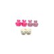 thumbnail image 1 of 1 Pair 18-inch Doll Slippers, Red Cute Rabbit Slippers For American Girl Dolls Accessories, 1 of 4