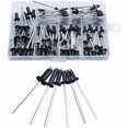 thumbnail image 5 of nipocaio Rivets Noirs 120 Pcs Rivets Aveugles avec Boîte Rivets en Aluminium Rivets Pop Rivets Assortiment Rivets Ronds Ouverts Rivets Aveugles en Aluminium Tête en Dôme Rivets pour Métal, 5 of 5
