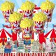 thumbnail image 4 of Globos de palomitas de maíz compatibles con decoraciones para fiestas de palomitas de maíz - Globos de aluminio de palomitas de maíz de 26 pulgadas Globos de Mylar de palomitas de maíz, 4 of 5