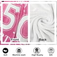 thumbnail image 6 of 50th Birthday Gifts for Women, Happy 50th Birthday Gift Ideas for Her, 50th Birthday Blanket for Women, for 50 Year Old Woman, 1974 Birthday Gifts for Women, 50th Birthday Blanket 50"X60", 6 of 6