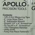 thumbnail image 3 of Apollo 8 PC General Tool Set - Breast Cancer Pink - Tools are heat treated and chrome plated with comfort grip handles, 3 of 5