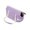 Purple, variant on Cat Backpack Carrier, Dog Sling Bag, Lightweight Portable Breathable Crossbody Pack, Foldable Travel Backpack for Small Pets Outdoor Hiking(17.7Inch,Purple)