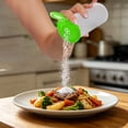 thumbnail image 5 of 1 Pcs Salt Shakers,Plastic Condiment Bottles,Transparent Plastic Airtight Salt Shaker with Cover Lids,Plastic Airtight Dispenser,Travel Pepper Shakers for Camping Picnic Outdoors Kitchen,Z_Green L, 5 of 8