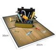 thumbnail image 2 of Father's Day Card Pop Up , 3D Fathers Greeting Card , Pop Up Repair kit Greeting Card for Dad, 2 of 5