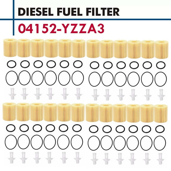 24pcs OIL FILTERS FOR LEXUS 2006-2018 IS250 IS350 (2WD) 04152-YZZA3