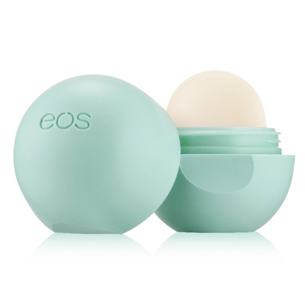 (3 pack) eos Organic Lip Balm, Sweet Mint, 1 Count