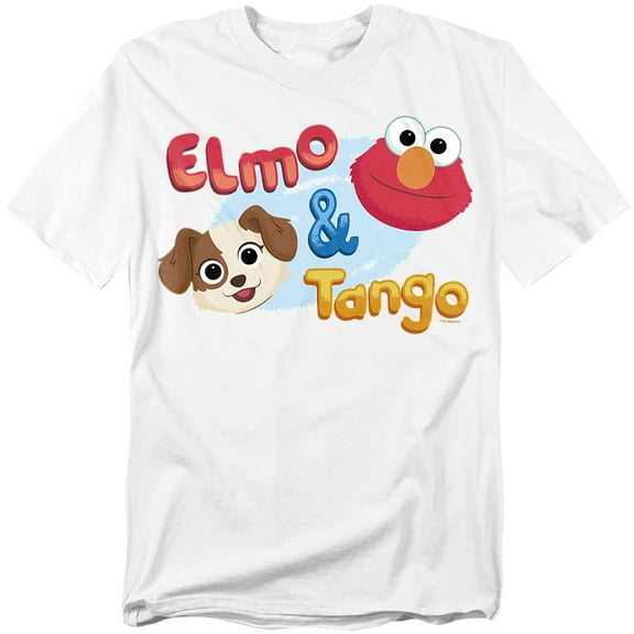 Sesame Street Furry Friends Forever T-Shirt Elmo & Tango Unisex Graphic Tee For Men & Women