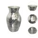 thumbnail image 5 of Jarrón de cristal estilo disco, hecho a mano, con diseño único de flores, ideal para centros de mesa, fiestas, salas de estar y decoración del hogar., 5 of 8