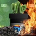 thumbnail image 5 of Steel Diversion Flower Pot Safe, Waterproof  Hidden Lock Box for Cash, Jewelry, Keys, Black, 5 of 6