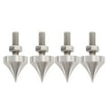 thumbnail image 1 of 4 Pcs Pointe de Haut-Parleur HiFi, Pointes d'Isolation Antichoc en Acier Inoxydable pour Haut-Parleurs HiFi, Amplificateurs, Lecteurs CD DVD, 1 of 7