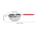 thumbnail image 2 of Homoyoyo 2Pcs Stainless Steel Melt Pot for Butter Chocolate Caramel Safe Kitchen Utensil, 2 of 6