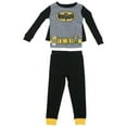 thumbnail image 1 of Batman Ensemble de Pyjama Cosplay 2 Pcs à Manches Longues pour Tout-Petits avec Cape-Toddler 3T, 1 of 3