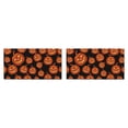 thumbnail image 1 of ThisWear 2020 Halloween Humor Cute Illuminated Halloween Jack-O-Lanterns 2 Pack Doormats Illuminated, 1 of 3
