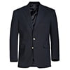 thumbnail image 2 of Men's Fully Lined Hopsack Single Breasted Blazer, NAVY, 44 Tall, 2 of 2