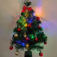 thumbnail image 4 of Clothes Storage Closet Heavy Duty Solar Christmas Tree Lights Garden Decoration Ground Plug Led Color Lights Outdoor Lights With and Chinese Knot Bow and Christmas Tree Top Star 2Pcs, 4 of 4