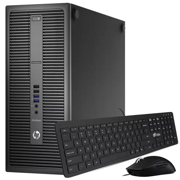 Restored HP G3 Desktop Computer PC SFF Intel Core i7-6700 Processor, 32GB DDR4 RAM, 1TB SSD   1TB HDD, New 22" LED Monitor, Bto Wi-Fi Windows 10 Pro (Refurbished)