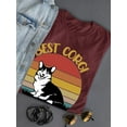 thumbnail image 3 of Best Corgi Mom Ever T-Shirt Women -Image by Shutterstock, Female x-Large, 3 of 4