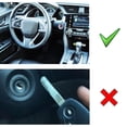 thumbnail image 2 of Sports Red Engine Start/Stop Push Start Button Decoration Cover & Surrounding Ring, For Honda 2016-21 Gen10 Civic, 2022-up Gen11 Civic Equipped with Engine Push Start Button, 2 of 9