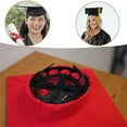 Adjustable Grad Cap Remix Secures Headband Insert,Graduation Cap