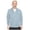 Light Gray, variant on Monterey Club Men's Suede Hoodie Long Sleeve Jacket #3728