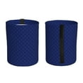 thumbnail image 2 of Wukai Navy Blue Print Car Trash Can - Easy to Clean Hanging Garbage Bin - Removable Liner - Leak-Car Garbage Can - Waterproof Trash Can for Car and SUV, 2 of 7