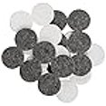 thumbnail image 3 of SoftTouch 1 12 Coussinets de Meubles Ronds en Feutre Résistant - Se Déplacer Sans Effort et Protéger les Sols des Surfaces, Gris (24 Pack), 3 of 4