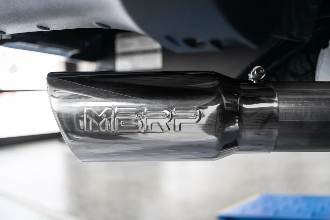 Mbrp Exhaust S5247blk Armor Blk Cat Back Exhaust System Fits select: 2017 FORD F250, 2018-2023 FORD F250 SUPER DUTY