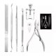 thumbnail image 1 of Ingrown toenail set, high quality stainless steel manicure set for nail problems, thick nails and, 1 of 4