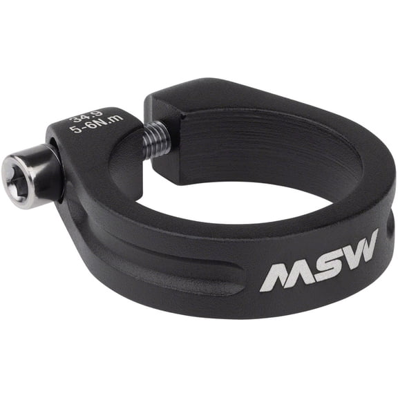 MSW Seatpost Clamp - 34.9mm, Black