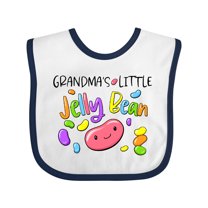Inktastic Grandma's Little Jellybean Cute Easter Candy Boys or Girls Baby Bib