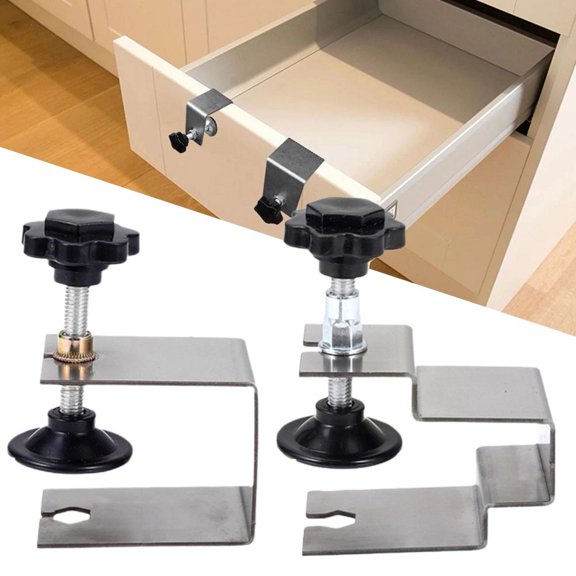 Woodworking Jig Cabinet Tool Drawer Front Installation Clamp Panel Clip A