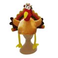 thumbnail image 4 of Adult Thanksgiving Turkey Hat Cartoon Plush Headwear Holiday Party Cap for Men Women One Size, 4 of 7