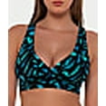 thumbnail image 4 of Sunsets Swimwear Cascade Seagrass Texture Elsie Top, 4 of 6