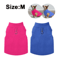 thumbnail image 2 of FloreceBien Chaleco polar elástico para perro, suéter para perro, jersey cálido, chaqueta de forro polar para perro con anillo de correa, chaqueta para cachorro, cálida y suave, 2 of 5