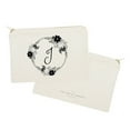thumbnail image 2 of Personalized Monogram Floral Cosmetic Bag and Travel Make Up Pouch by The Cotton  Canvas Co., 2 of 6