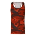 thumbnail image 4 of Gibobby Men Tank Tops Tank Tops Men Y-Back Muscle 1 Pack Quick Dry Sleeveless Workout Tank Tops for Men Mesh Material Running Gym(XXXL,Red), 4 of 4