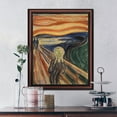thumbnail image 6 of The Scream Framed Print by Edward Munch, World Famous Wall Art Collection, The Scream Print Will Grace Living Room or Office Decor, 11x14, 2481W, 6 of 7