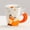 Fox lay down, variant on Creative Fox Mug Ceramic Mugs,Ceramic Milk Tea Cup Breakfast Morning Mug Coffe Cup,Cartoon Coffee cup-11.8 oz(Fox lay down)