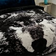 thumbnail image 3 of NC Thick Fleece Blanket King Size,10lbs 2 Ply Faux Mink Bed Blanket for Winter, Wolf, 85"x93", 3 of 7