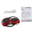 thumbnail image 5 of Guguelec Small Bluetooth Headphones Wrap Around Head - Sports Wireless Headset with Built in Microphone and Crystal-Clear Sound, Foldable and Carried in The Purse-Red, 5 of 5